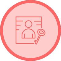 Business Key Vector Icon