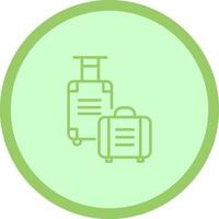 Luggage Bag Vector Icon