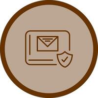 Mail Protection Vector Icon