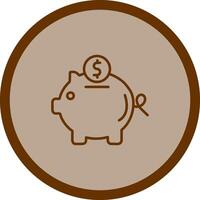 Piggy Bank Vector Icon