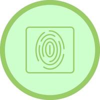 Fingerprint Vector Icon