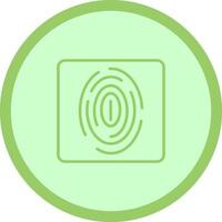 Fingerprint Vector Icon