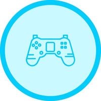 icono de vector de consola de juegos