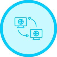 Synchronization Vector Icon