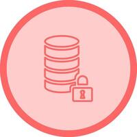 Encrypted Data Vector Icon