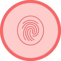 Fingerprint Vector Icon