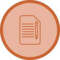 Edit Document Vector Icon