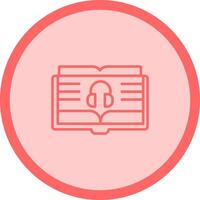 Audio Book Vector Icon