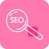 icono de vector de seo