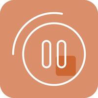 Pause Button Vector Icon