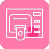ATM Service Vector Icon