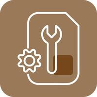 Document Setting Vector Icon