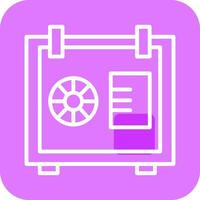 Safe Box Vector Icon