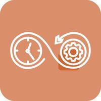 Time Optimization Vector Icon