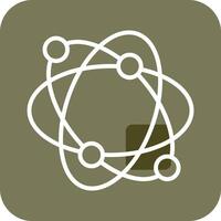 Atomic Structure Vector Icon