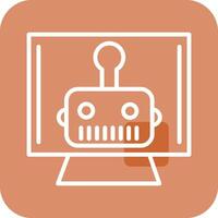Artificial Bot Vector Icon