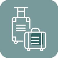 Luggage Bag Vector Icon