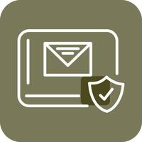 Mail Protection Vector Icon