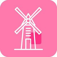 Windmill Vector Icon