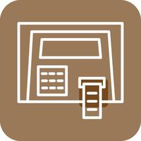 ATM Machine Vector Icon