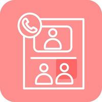 Conference Call Vector Icon