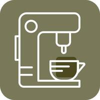 Tea Machine Vector Icon