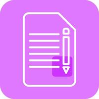 Edit Document Vector Icon