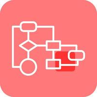 Flowchart Vector Icon