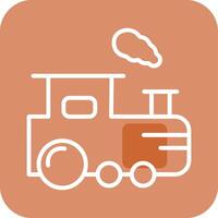 icono de vector de trenes