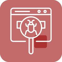 Web Bug Vector Icon