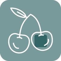 Cherries Vector Icon