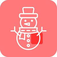 Snowman Vector Icon