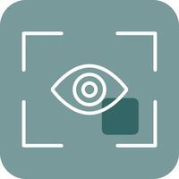 Eye Scan Vector Icon