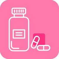 Bottle Capsule Vector Icon