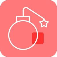 Exploding Cannon Ball Vector Icon