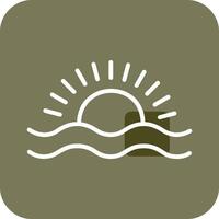 Sunrise Vector Icon