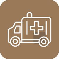 Ambulance Vector Icon