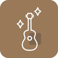 icono de vector de guitarra