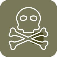 Pirate Skull I Vector Icon