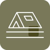 Tent Vector Icon