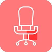 Office Chair III Vector Icon