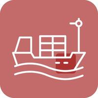 Cargo Ship I Vector Icon