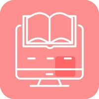 Digital Learning Vector Icon