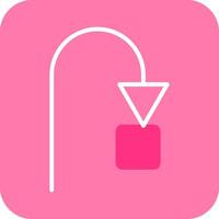 Arrow Pointing Down Vector Icon