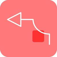 Arrow Pointing Left Vector Icon