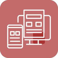 Adaptive Layout Vector Icon