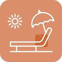 Beach Vector Icon