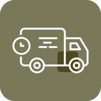 Delivery Truck Vector Icon