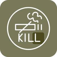 Smoking Kills Vector Icon