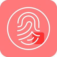 Fingerprint Vector Icon